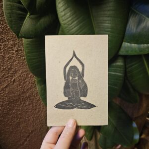 Handprinted Linocut Postcards