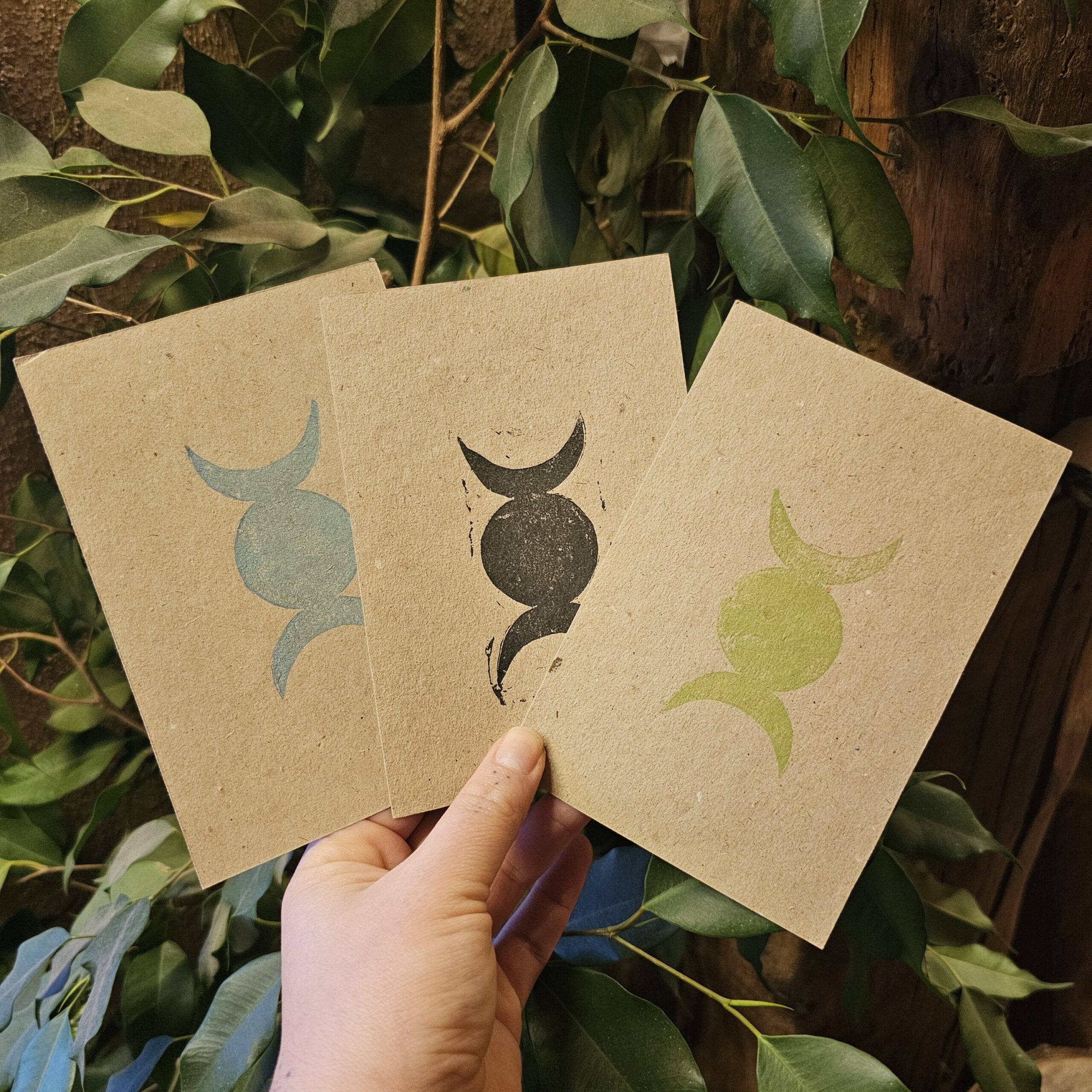 Handprinted Linocut Postcards - Image 4