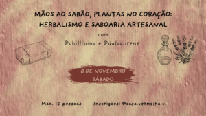 Workshop Saboaria e Herbalismo